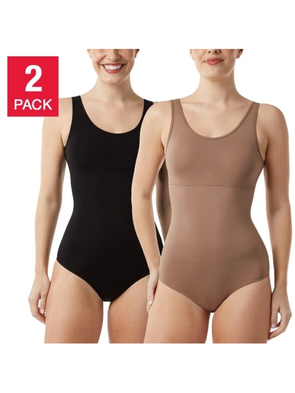Layer Zero 2 pack seamless nylon bodysuit black sienna size Large lot
